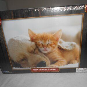 NEW Sealed Kings Premium 1000 Pc Intermediate Puzzle BEST FRIENDS FOREVER 🧩🎁